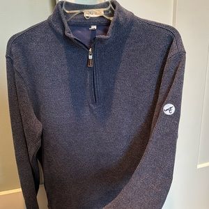 Peter Millar Atlanta Braves 1/4 zip